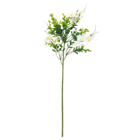 Artificial Starry Bouquet Flowers with Colorful Baby’s Breath Style Clusters, Flexible Bendable Stems for Vase Wedding Arch Home Table Decor