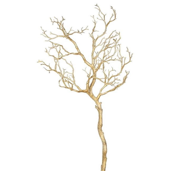 Artificial Stick-Gold Flower