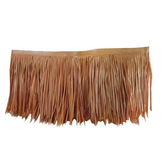 Artificial Straw Roof Thatch Decoration 39.4x19.7inch Hut Grass for Garden Patio Decor Versatile Accessory Reusable PE Synthetic Material Style E