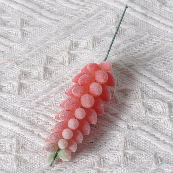 Artificial Succulents Plants,1.6"-3.5" Mini Mixed Faux Succulent,Assorted Fake Unpotted Flocked Plants for DIY Floral Greenery Decor,Mother Day' s Gift