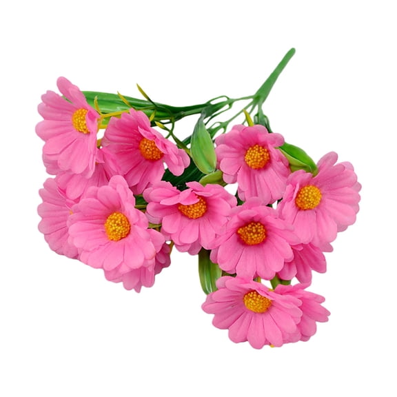 Artificial Sunflower Bouquet for Restaurant Partition Arrangement, Silk Flowers for Wedding Decoration Home Decor, Realistic Floral Centerpiece for Table Display 12X8 Inches, Silk Flowers *1