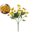 thumbnail image 1 of Artificial Sunset Mums – UV Resistant Waterproof Outdoor Fall Flowers – Realistic Full Silk Chrysanthemums for Garden, Porch, Patio, Yard, 1 of 6