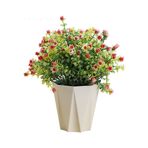 Artificial Topiary Ball, 1 Piece, Plastic Rounded Greenery Form for Planters and Centerpieces, Style A