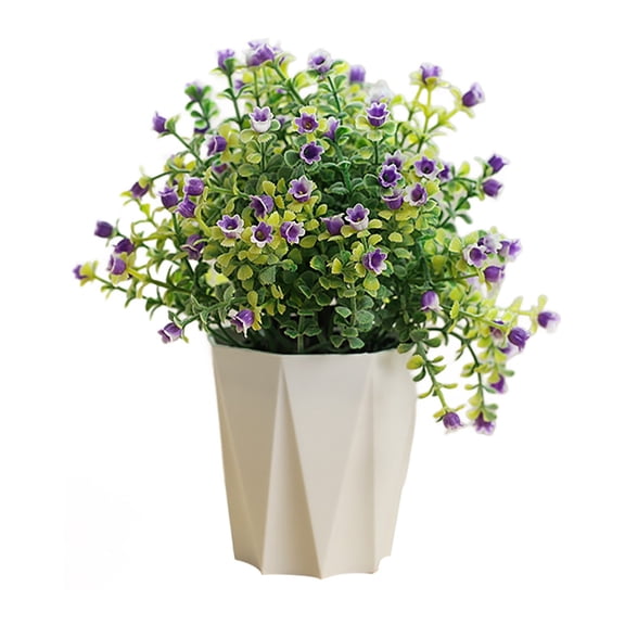 Artificial Topiary Ball, 1 Piece, Plastic Rounded Greenery Form for Planters and Centerpieces, Style B