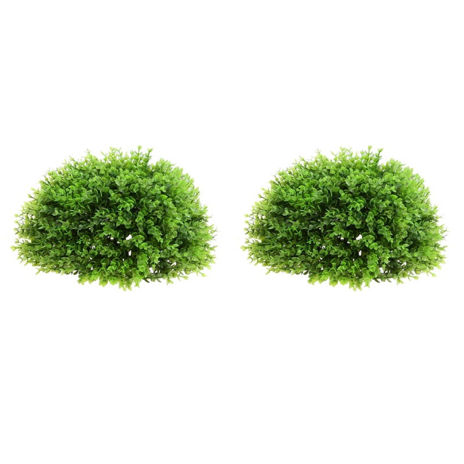 Artificial Topiary Plants Ball Tree Realistic Fake Plastic Greenery