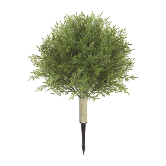Artificial Topiary Tree Faux Shrub Bushes ABS Material for Outdoor Yard Porch Fall Party Decor