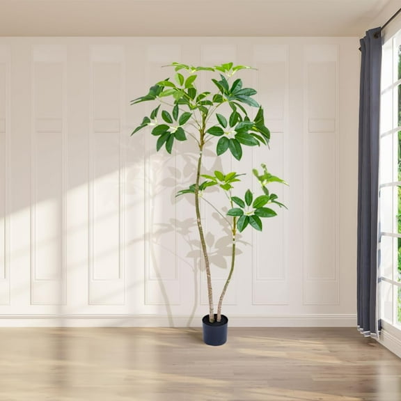Artificial Tree 1.6 m/1.8m Umbrella Artificial Plants Large Artificial Plants Artificial Tree Artificial Plant Artificial Plant Artificial for Office, Home, Living Room, Floor, Patio, Welcome