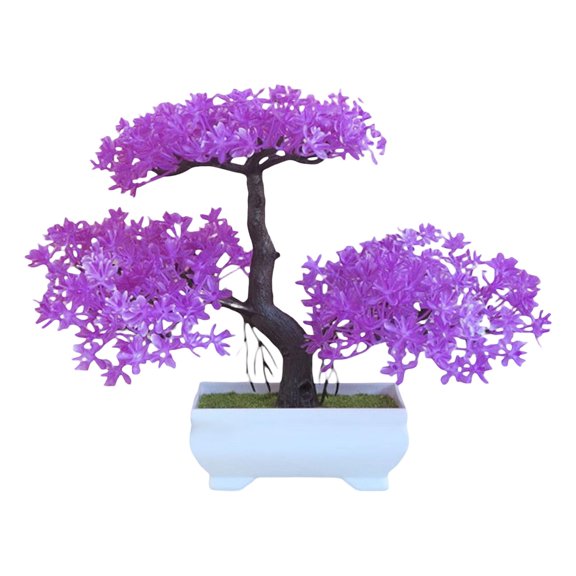 Artificial Tree Bonsai, Realistic Plastic Tree for Office Desk Decor with Natural Appearance and Texture Perfect for Home and Workplace, Bonsai Tree