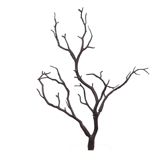 Artificial Tree Branch Decoration for Vase Simulation Fake Plant Tree Branches Bouquet Accessory for DIY, Decor for Home Living Room Office (Brown)