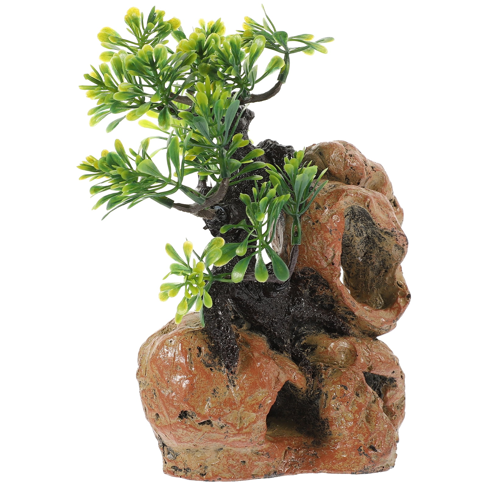 Artificial Tree Branch Sticks Decor Plant Bearded Dragon Gecko 