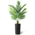 thumbnail image 1 of PixonSign 66” Bird of Paradise Artificial Tree in Stylish Plastic Planter, 1 of 5