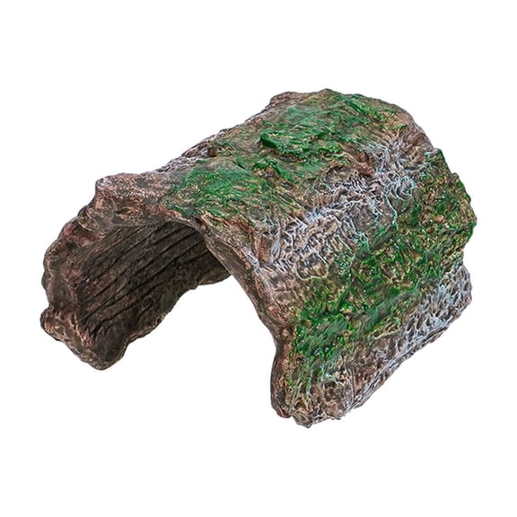 Artificial Tree House Cave for Reptiles Turtle Rocks Hideout Basking Terrace forn Aquarium Terrace Scenery Animals Shelter Climbing Toy Decoration
