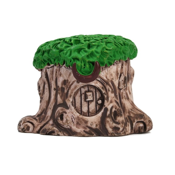 Artificial Tree House Resin Display Decorations for Home Office Decorations Camel 49.5x41x35.5mm