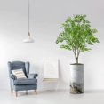 thumbnail image 1 of Artificial Tree in Modern Granite Effect Planter, Fake Boxwood Silk Tree for Indoor and Outdoor Home Decoration - 70" Overall Tall (Plant Pot Plus Tree), 1 of 5