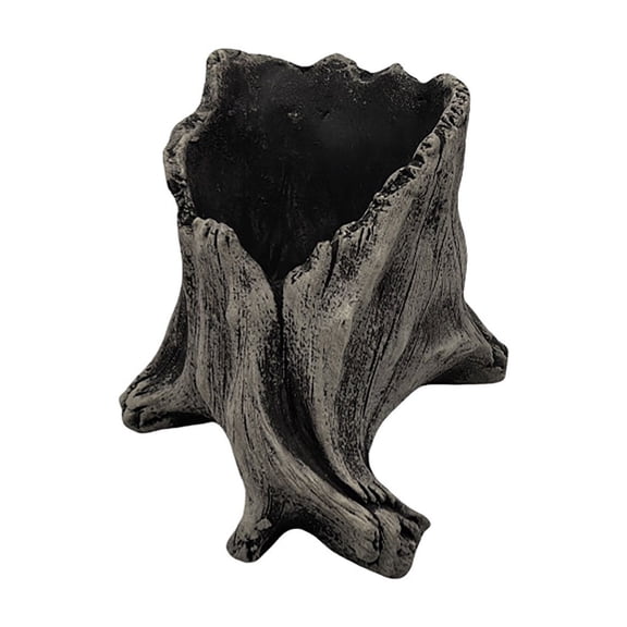 Artificial Tree Stumps Vase Decorative Planter Pots Barks Flower Pots Bucket for Plant Rustics Creative Cactu