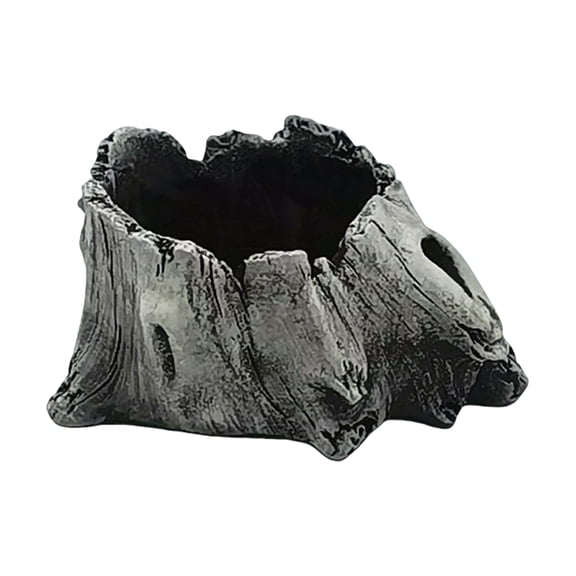 Cement Driftwood Planter Pots Creative Clay Ceramic Flowerpot Imitation Old Tree Root for Succulents Small Plant