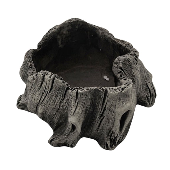 Artificial Tree Stumps Vase Decorative Planter Pots Barks Flower Pots Bucket for Plant Rustics Creative Cactus