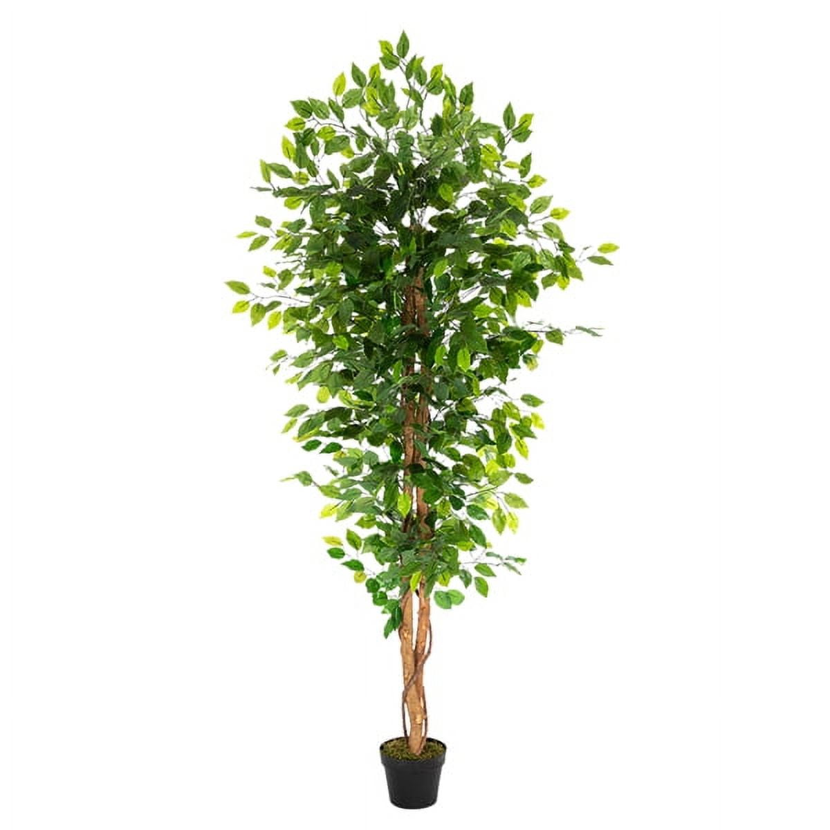 Artificial Tree Tall Fake Tree Fake Plant Indoor 6.6FT (79''), Large