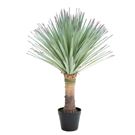 76cm Artificial Spiked Agave Plant, Faux Agave Plants Indoor Small Floor Plant Perfect for Front Porch, Patio, Indoor Outdoor Home, Office Decor 1pcs