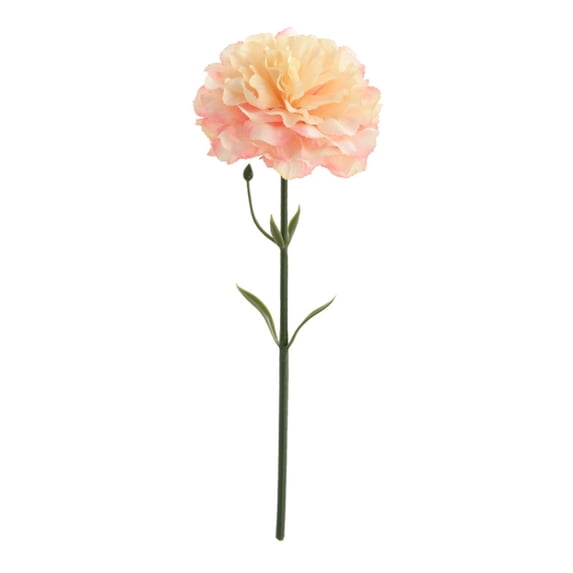 Artificial Tulip Stems Bouquet - 15 Lifelike Silk Magnolia Buds Floral Arrangements for Home Wedding Centerpiece Decor