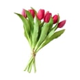 thumbnail image 1 of Artificial Tulips 7 Heads Real Touch Fake Tulip For Home Living Room Decor 1 Pack, 1 of 6