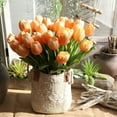 thumbnail image 1 of Artificial Tulips Real Touch Fake Tulips Flowers Home Wedding Party Decor Gift Photograph Prop,20PCS, 1 of 6