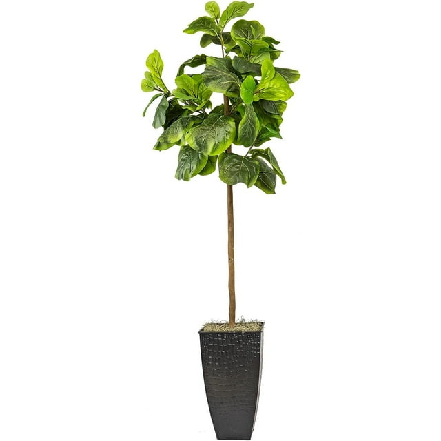Artificial Variegated Fiddle Leaf Fig Tree 5FT Faux Indoor Floor Tree