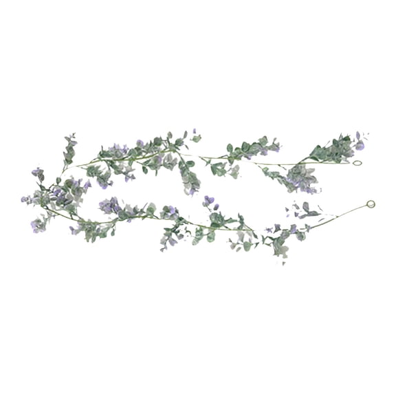 Artificial Vine, Cosmug Purple Eucalyptus Leaves and Vines 36 Mesh, for Party Backdrop Vine, Shelf Draping, Mantel Garland, Craft Project Material