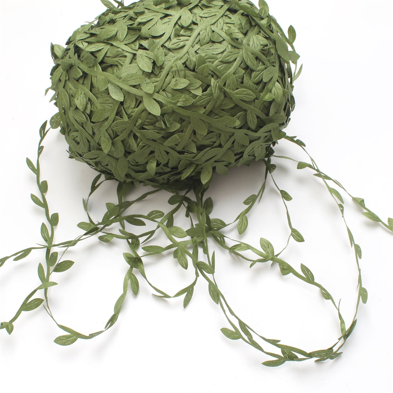 Mesh Ribbon Vine Artificial Vines String,Bexikou 253 Ft Leaf Ribbon,Artificial Vines ...