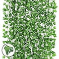 thumbnail image 1 of Artificial Vines for Decor- 83ft(12pcs) Green Faux Fake Hanging Plants-Garland Vine Plant for Garden Wedding Party Home Wall Decoration, 1 of 5