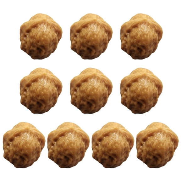 Artificial Walnut Fruit Fake Walnut Simulation Walnut Artificial Walnut Decorations Fake Fruit Model Photography Props