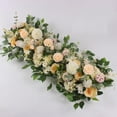 thumbnail image 1 of Artificial Wedding Arch Flowers Hanging Backdrop Decor Display for Wedding Arch and garden Outdoor Wall Decorations Champagne, 1 of 8
