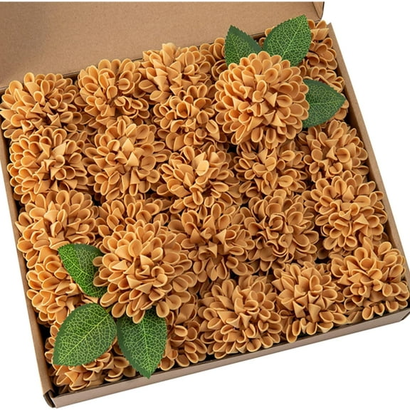 Artificial Wedding Dahlia Flowers Fake Foam Roses with Stem for Wedding Bouquets Centerpieces Arrangements Decoration(Mint Green)