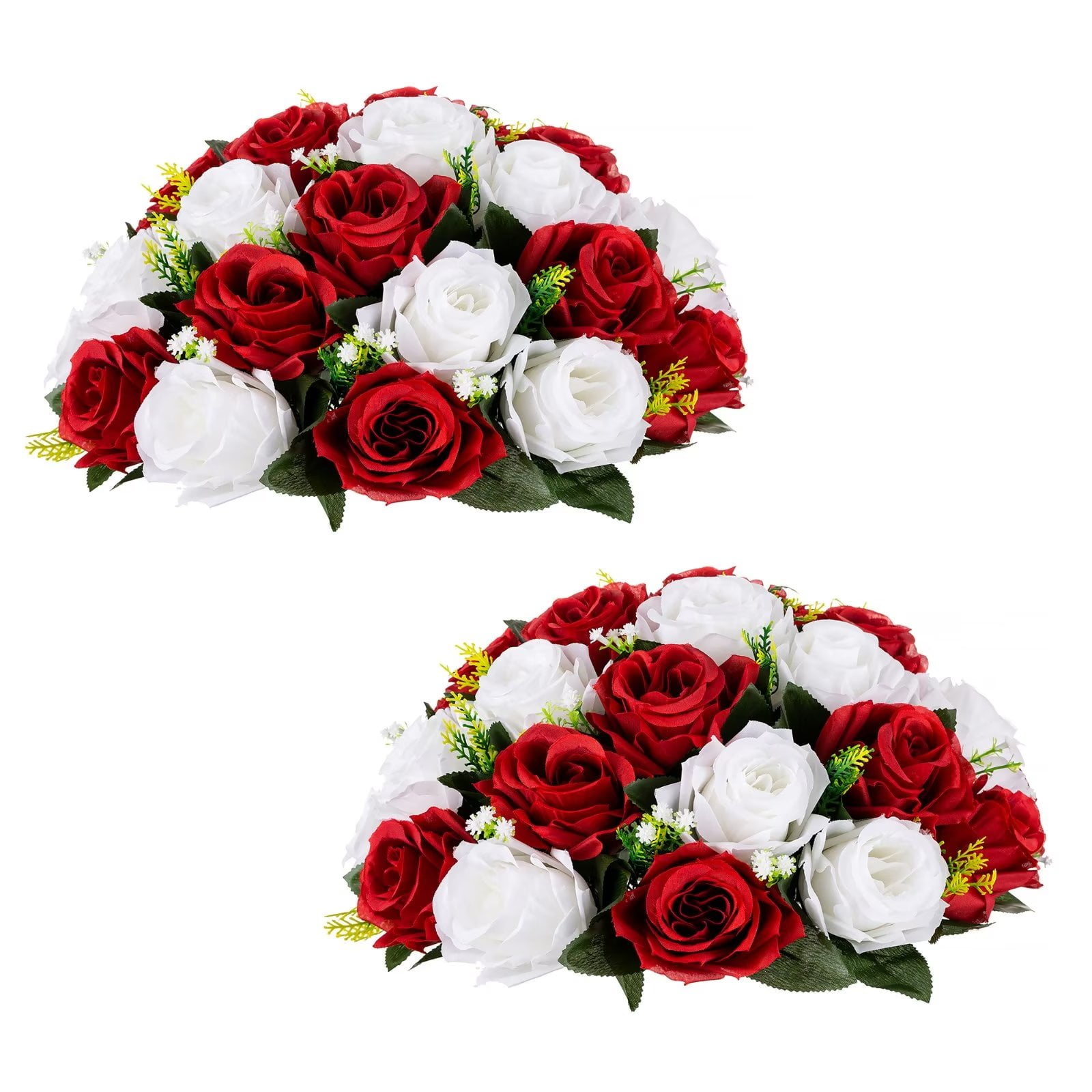Artificial Wedding Flower Balls for Centerpieces 2Pcs 14.2" Large
