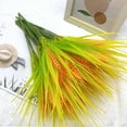 thumbnail image 1 of Artificial Wheat Stems | 5-Piece Lifelike Wheat Ears | 43cm Yellow Plastic Decorative Botanicals for Indoor Home Decor, 1 of 7