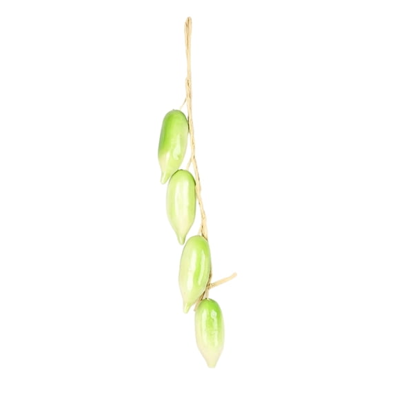 Artificial White Radish String Decoration Lifelike White Radish Decor for Home Kitchen,Fall Harvest Festival Whimsical Touch and Educational Use - Thanksgiving Autumn Farmhouse Decoration