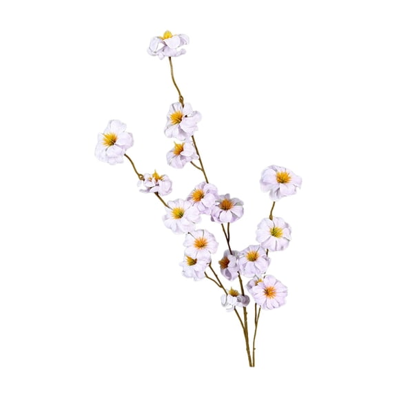 Artificial Wildflowers with Stems, Binkne Artificial Poppy Flowers, 1 Bundles Faux Poppies with Stems for Floral Arrangements - Wedding, Home, Office, Party Table Centerpiece Decor