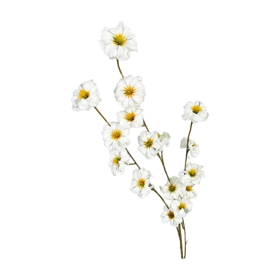 Artificial Wildflowers with Stems, Binkne Artificial Poppy Flowers, 1 Bundles Faux Poppies with Stems for Floral Arrangements - Wedding, Home, Office, Party Table Centerpiece Decor