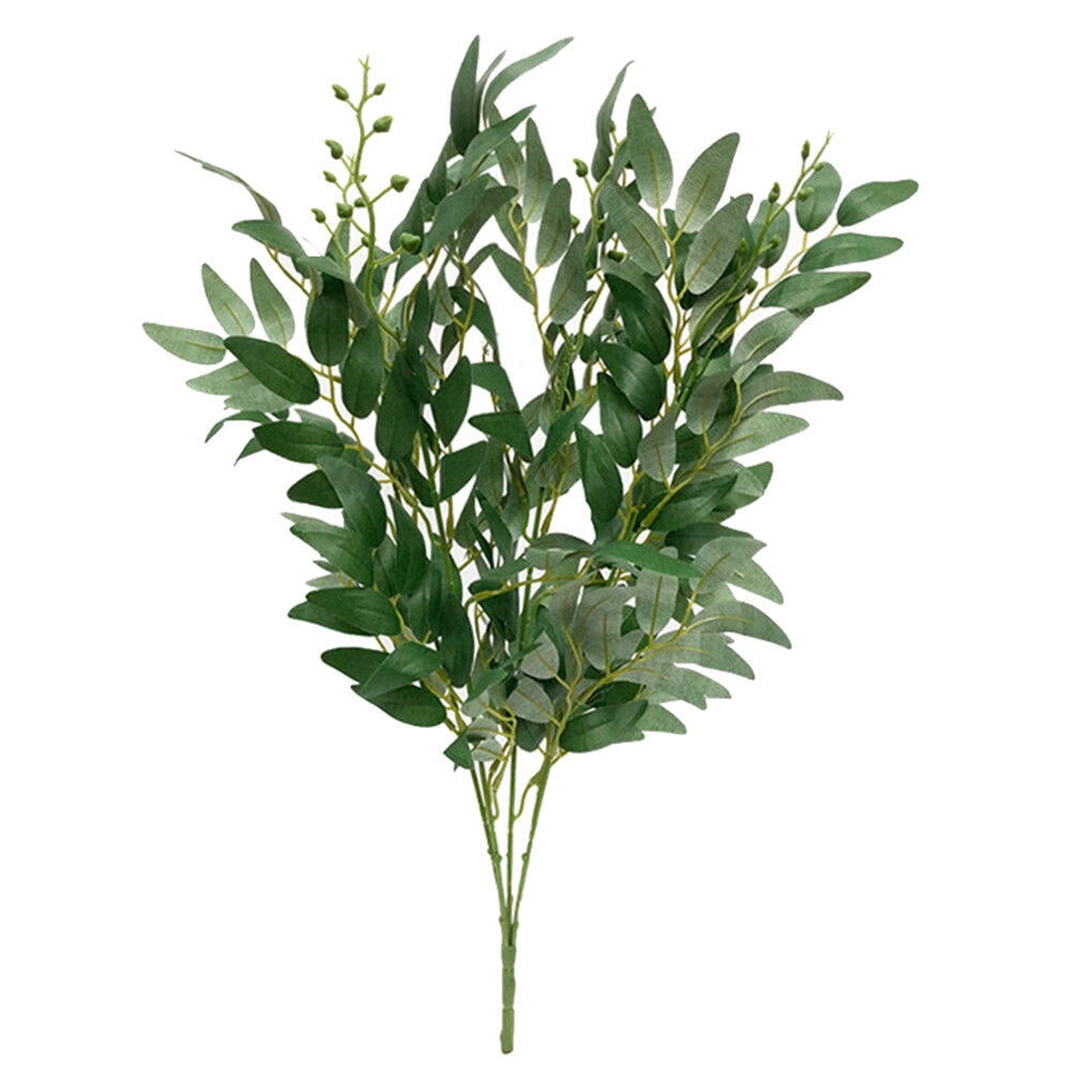 Artificial Willow Branch Greenery Bouquet Home Office Cloth Willow