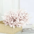 thumbnail image 1 of Artificial Willow Leaf Verdsylv Artificial Myrtle Spray Greenery, 18-20 Inch Realistic Willow Leaf Stem for Window Display Case, Vase Filler & Home/Office Decoration, Myrtle Greenery, Pink, 1 of 4