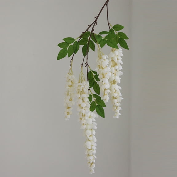 Artificial Wisteria Flower, Hanging Flower,Silk Flower String Home Party Decoration, for Tall Vase Filling Wedding Wall Backdrop Centerpieces Home Decoration