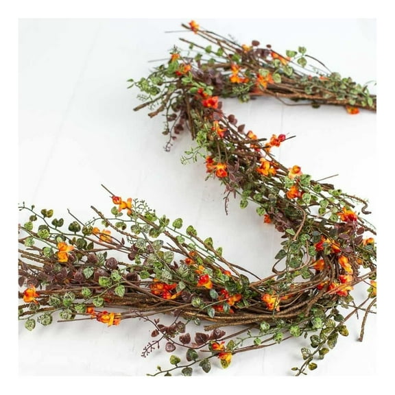 Artificial Woodland Bittersweet and Twig Vine for Autumn and Fall Decorating by Drevy