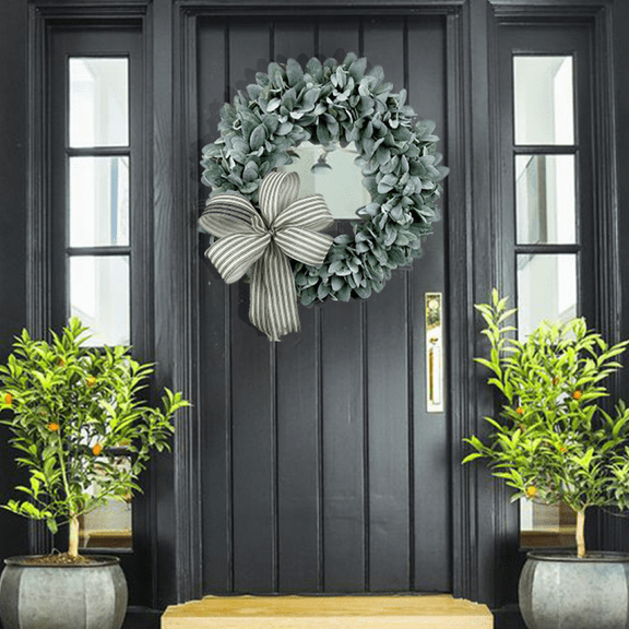 Artificial Wreath 16inch Pastoral Dead Branch Rattan Circle Indoor Outdoor Window Fireplace Decoration