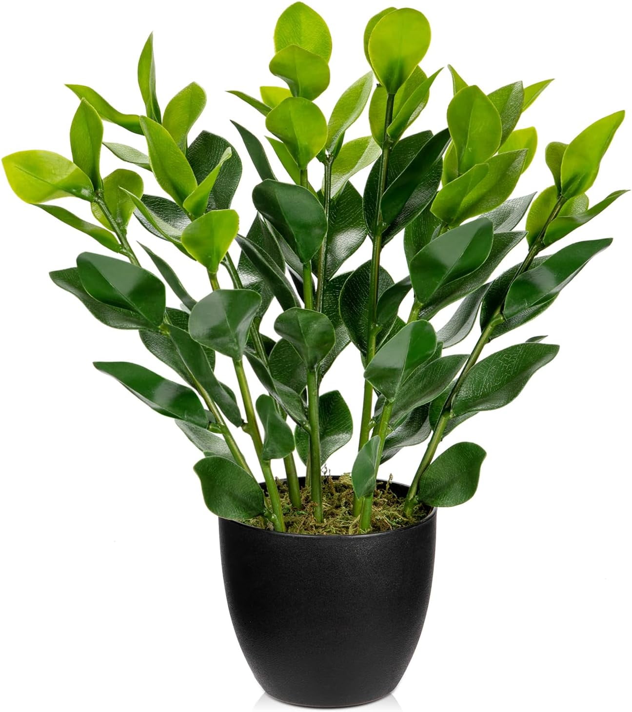 Artificial ZZ Plants 22'' Real Touch Faux Plants Indoor Zamioculcas ...