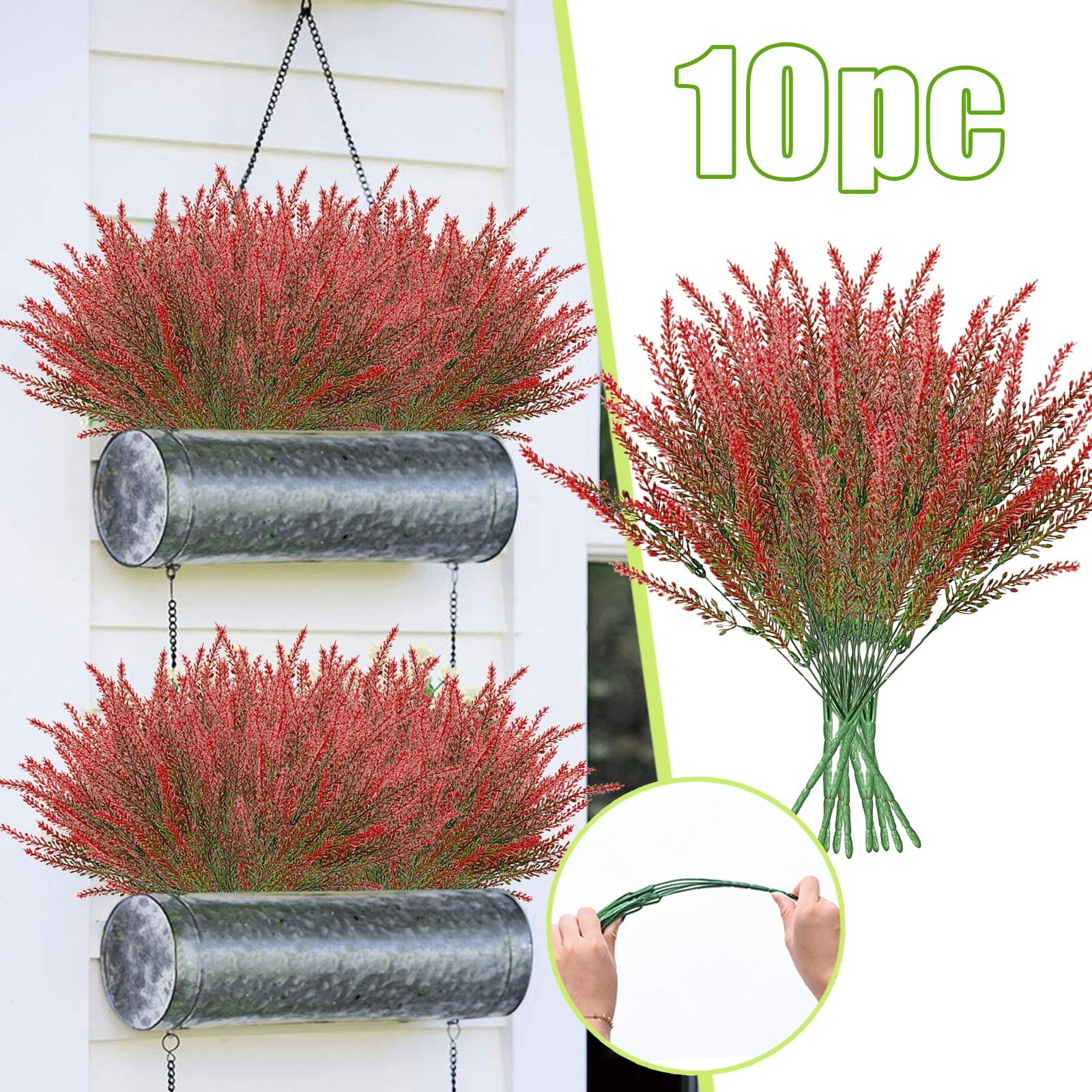 Artificial decorative simulation flowers,10PC Artificial Flower Latex