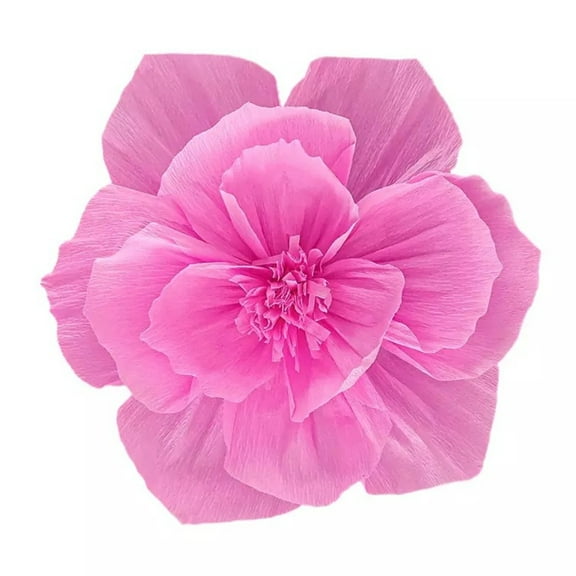 Artificial flowers,3 PCS Set Of Premium 3D Crepe Paper Flowers Lifelike Realistic Floral Decorations For Weddings Birthdays And Home Easy DIY Craft For Party
