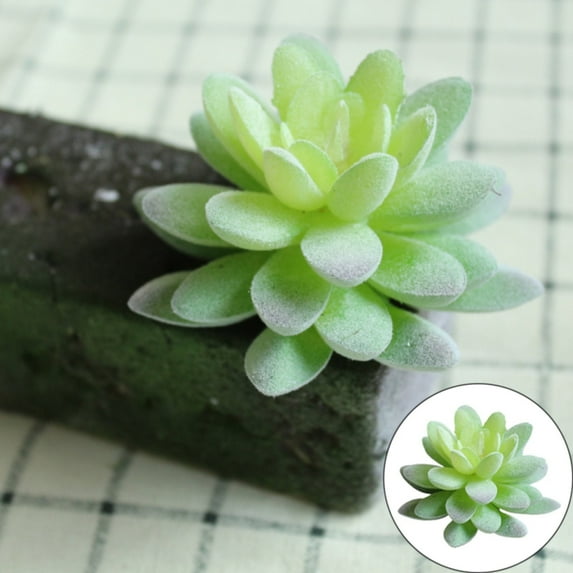 Artificial flowers,Artificial Succulents Premium Succulent Plants Artificial Indoor Outdoors – Realistic Faux For Home DIY Décor – Small Desert Plastic Cacti Succulants
