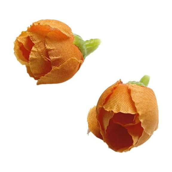 Artificial flowers,Decorative Artificial Flowers Mini Flowers Small Rose Flower Buds Rose Buds Artificial Flowers Suitable For Home Decoration Vase Wedding