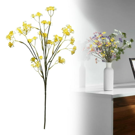 Artificial flowers,Fall Decor,Artificial Indoor Dried Rice Stems Fall Bundle, For Kitchen Islands Bathrooms Nightstands And More.