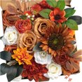 thumbnail image 1 of Artificial flowers Wedding flower Cake Flower DIY wedding bouquet Bridal Gift Center flower arrangement for party decoration - Style 1;, 1 of 5